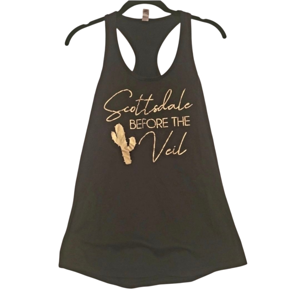 Black Tacerback Tee Scottsdale Above the Veil Women's Size Small